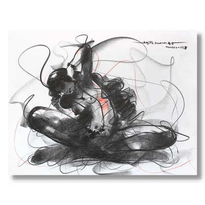 Nude Drawing-138 - SUJITH KUMAR GS MANDYA Art Studio Gallery (SKGSM Art Studio Gallery)