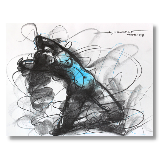 Nude Drawing-140 - SUJITH KUMAR GS MANDYA Art Studio Gallery (SKGSM Art Studio Gallery)