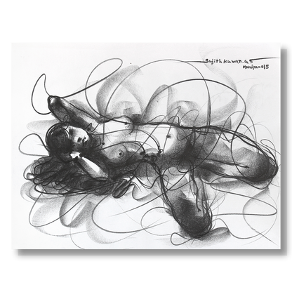 Nude Drawing-141 - SUJITH KUMAR GS MANDYA Art Studio Gallery (SKGSM Art Studio Gallery)