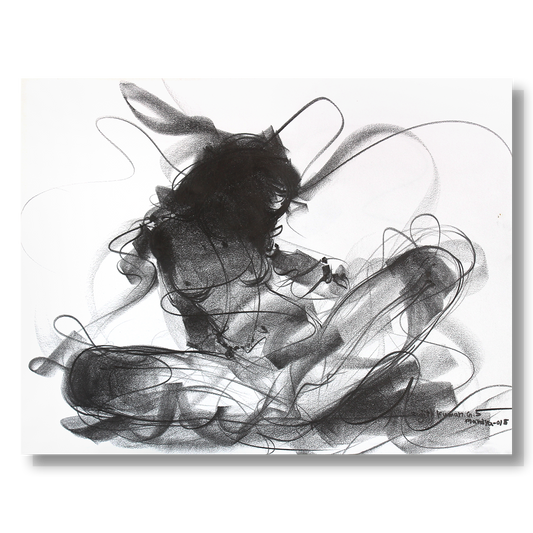 Nude Drawing-148 - SUJITH KUMAR GS MANDYA Art Studio Gallery (SKGSM Art Studio Gallery)