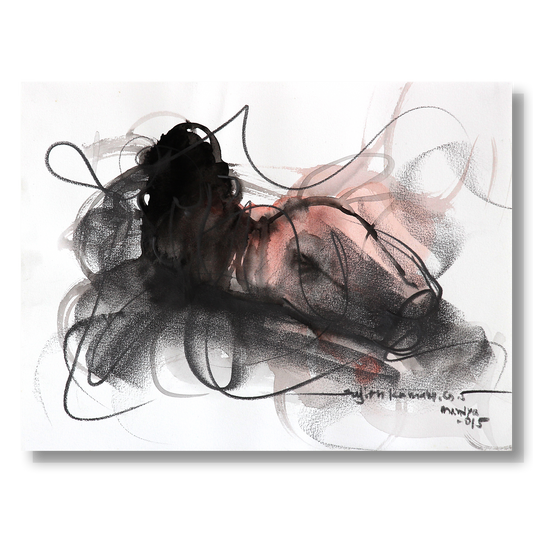 Nude Drawing-156 - SUJITH KUMAR GS MANDYA Art Studio Gallery (SKGSM Art Studio Gallery)
