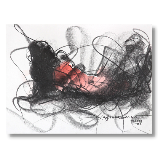 Nude Drawing-158 - SUJITH KUMAR GS MANDYA Art Studio Gallery (SKGSM Art Studio Gallery)
