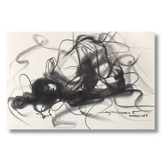 Nude Drawing-165 - SUJITH KUMAR GS MANDYA Art Studio Gallery (SKGSM Art Studio Gallery)