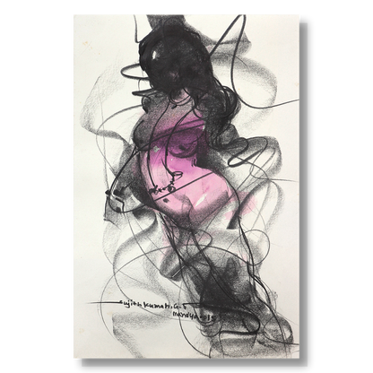 Nude Drawing-168 - SUJITH KUMAR GS MANDYA Art Studio Gallery (SKGSM Art Studio Gallery)