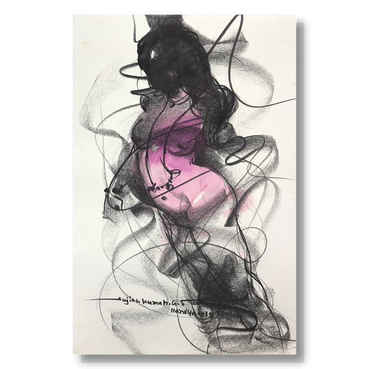 Nude Drawing-168 - SUJITH KUMAR GS MANDYA Art Studio Gallery (SKGSM Art Studio Gallery)