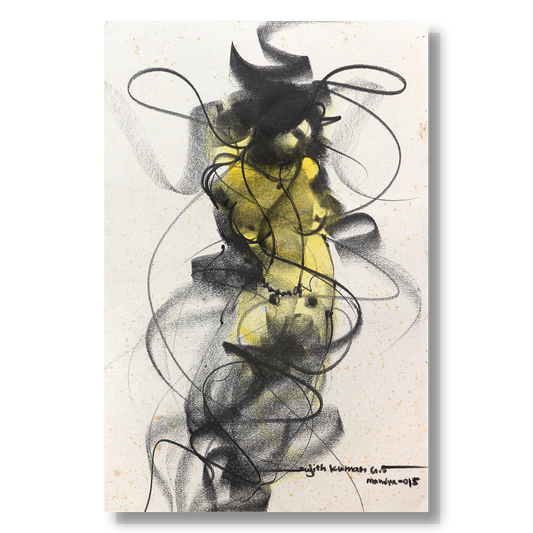 Nude Drawing-170 - SUJITH KUMAR GS MANDYA Art Studio Gallery (SKGSM Art Studio Gallery)
