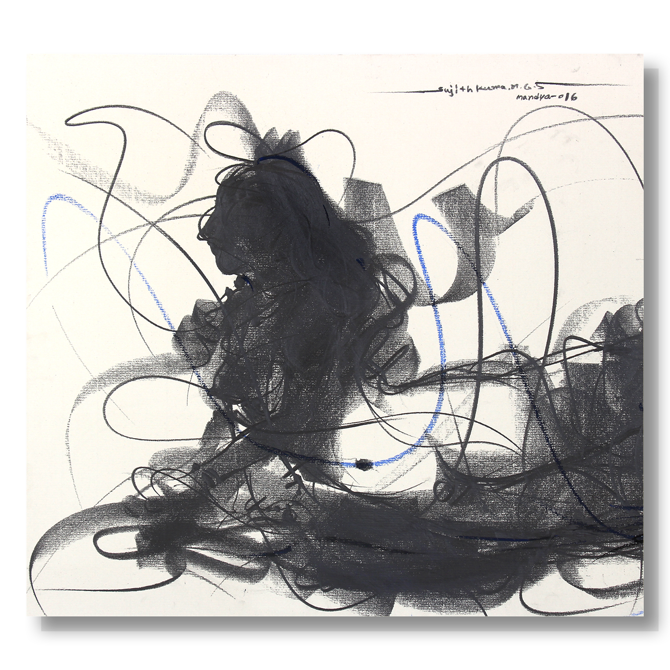 Nude Drawing-207 - SUJITH KUMAR GS MANDYA Art Studio Gallery (SKGSM Art Studio Gallery)