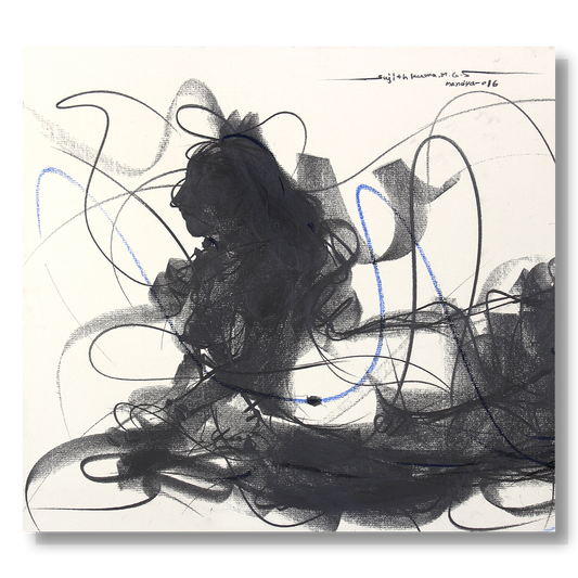 Nude Drawing-207 - SUJITH KUMAR GS MANDYA Art Studio Gallery (SKGSM Art Studio Gallery)