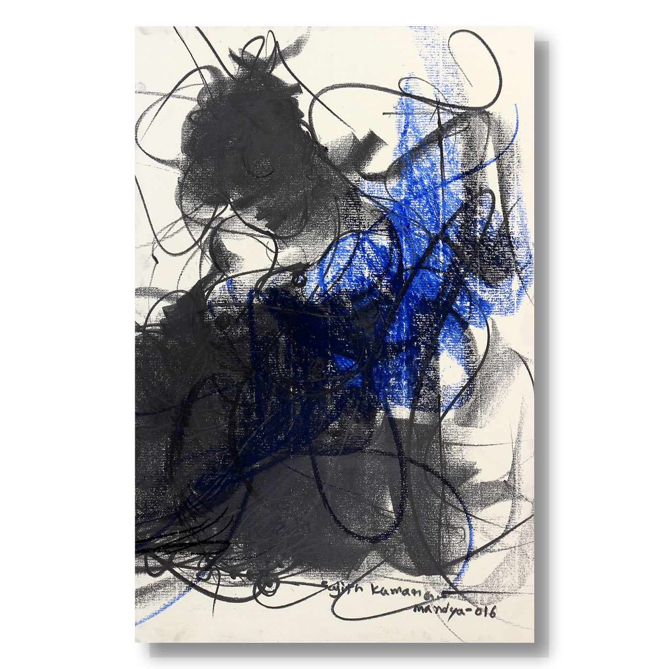 Nude Drawing-208 - SUJITH KUMAR GS MANDYA Art Studio Gallery (SKGSM Art Studio Gallery)