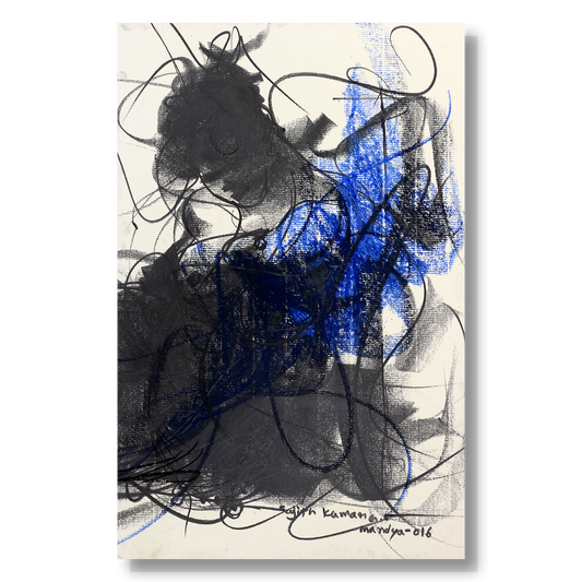 Nude Drawing-208 - SUJITH KUMAR GS MANDYA Art Studio Gallery (SKGSM Art Studio Gallery)