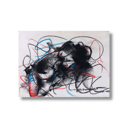 Nude Drawing-045 - SUJITH KUMAR GS MANDYA Art Studio Gallery (SKGSM Art Studio Gallery)