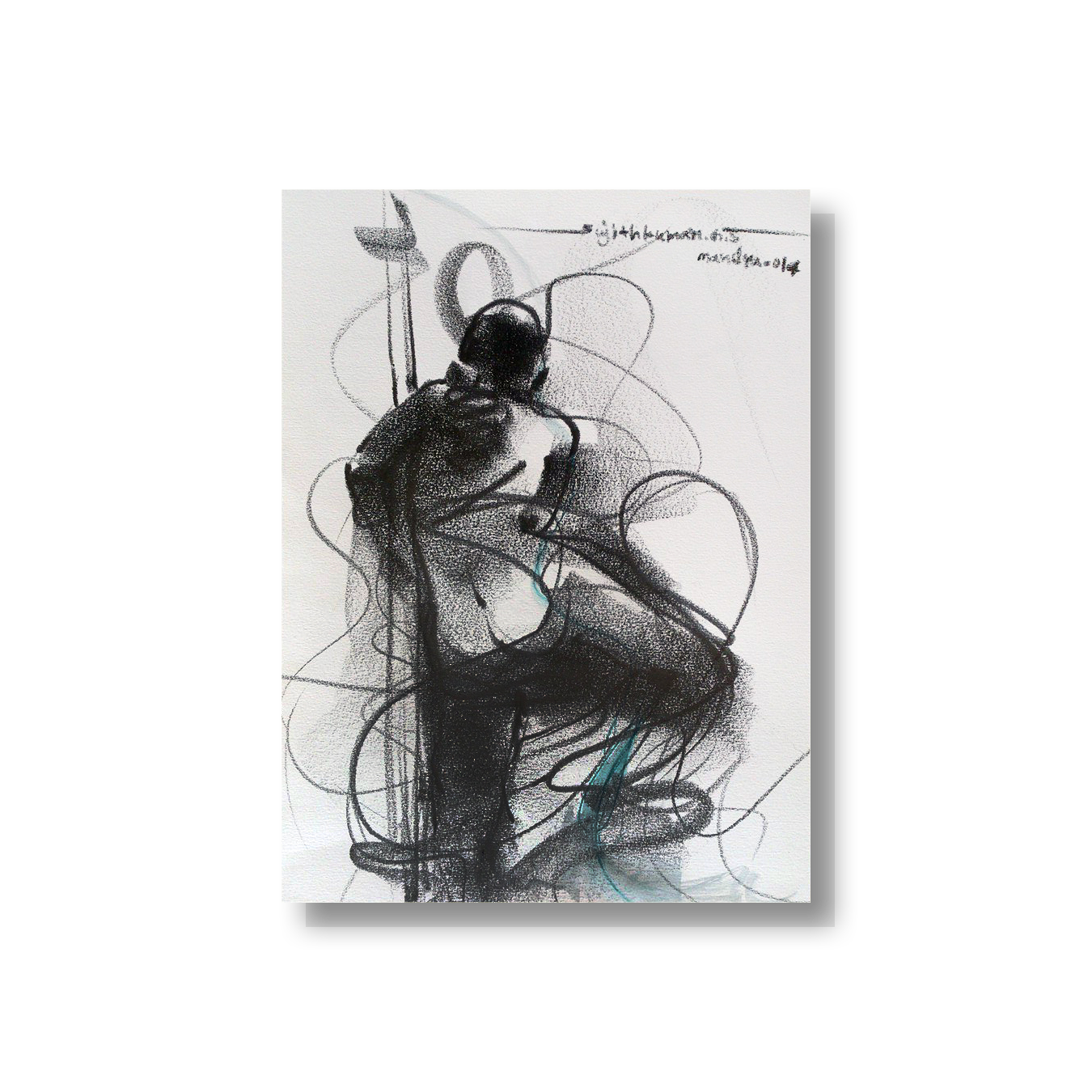 Nude Drawing-080 - SUJITH KUMAR GS MANDYA Art Studio Gallery (SKGSM Art Studio Gallery)