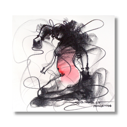 Nude Drawing-094 - SUJITH KUMAR GS MANDYA Art Studio Gallery (SKGSM Art Studio Gallery)
