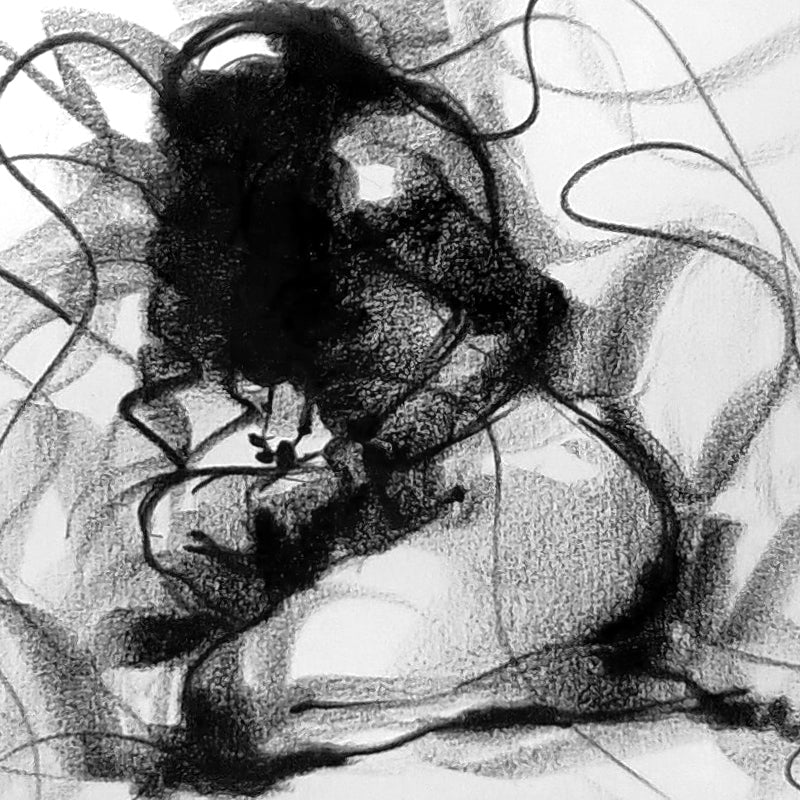 Nude Drawing-02 - SUJITH KUMAR GS MANDYA Art Studio Gallery (SKGSM Art Studio Gallery)