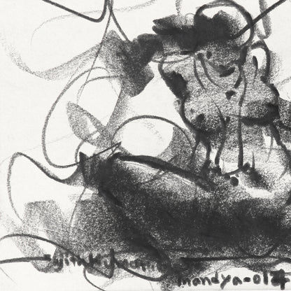 Nude Drawing-043 - SUJITH KUMAR GS MANDYA Art Studio Gallery (SKGSM Art Studio Gallery)