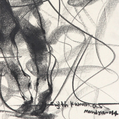Nude Drawing-054 - SUJITH KUMAR GS MANDYA Art Studio Gallery (SKGSM Art Studio Gallery)