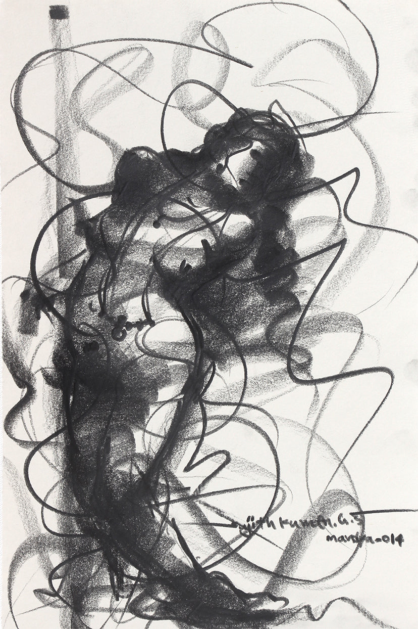 Nude Drawing-056 - SUJITH KUMAR GS MANDYA Art Studio Gallery (SKGSM Art Studio Gallery)