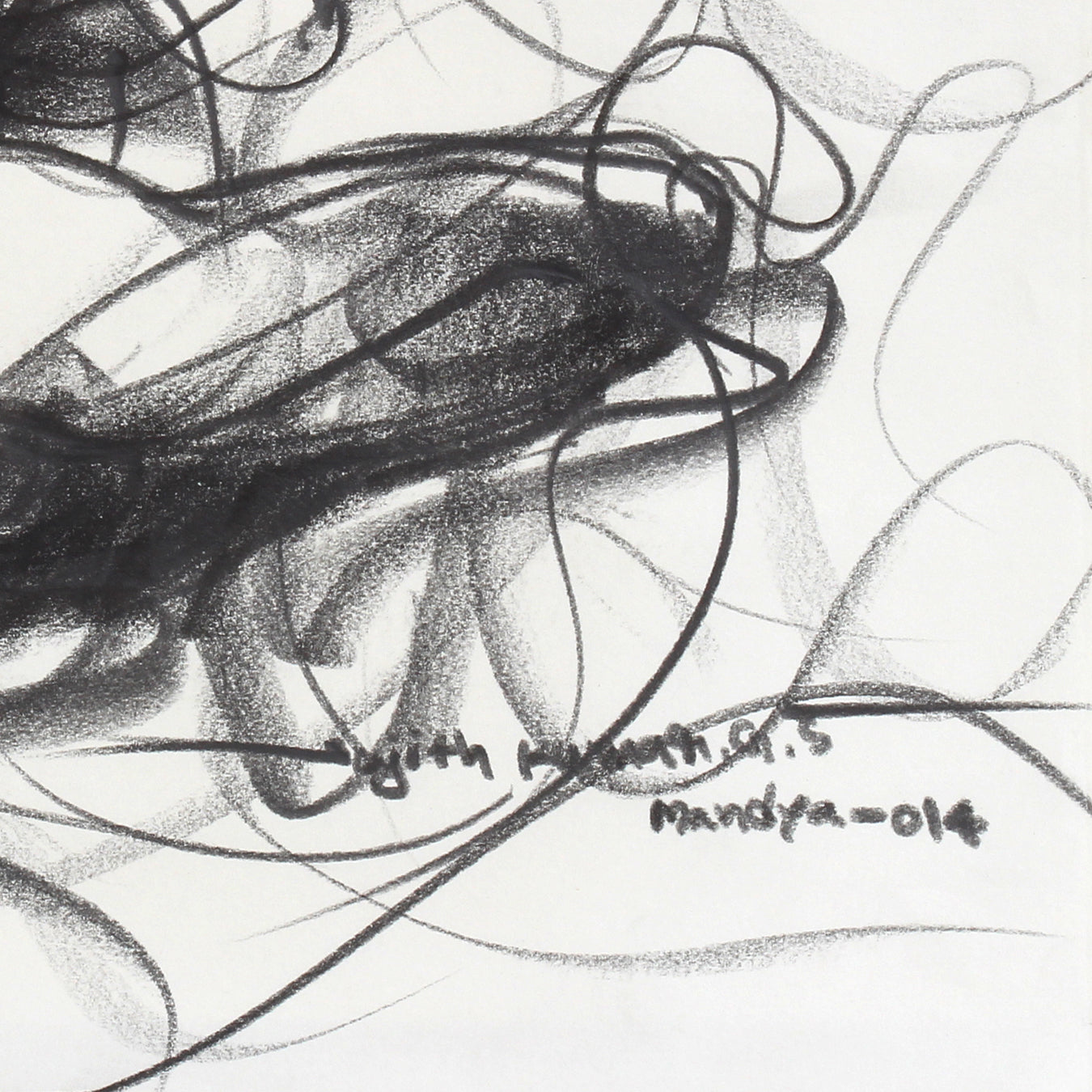 Nude Drawing-063 - SUJITH KUMAR GS MANDYA Art Studio Gallery (SKGSM Art Studio Gallery)