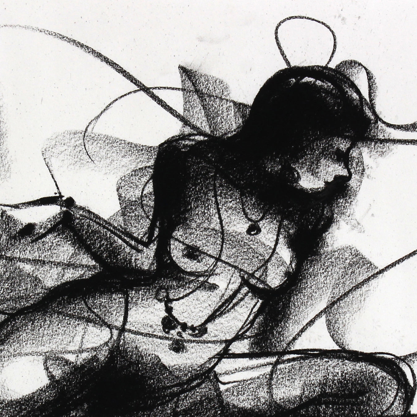 Nude Drawing-074 - SUJITH KUMAR GS MANDYA Art Studio Gallery (SKGSM Art Studio Gallery)