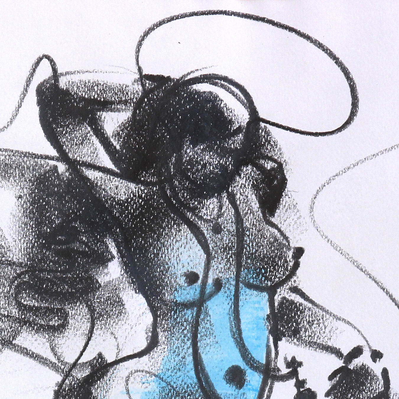 Nude Drawing-084 - SUJITH KUMAR GS MANDYA Art Studio Gallery (SKGSM Art Studio Gallery)