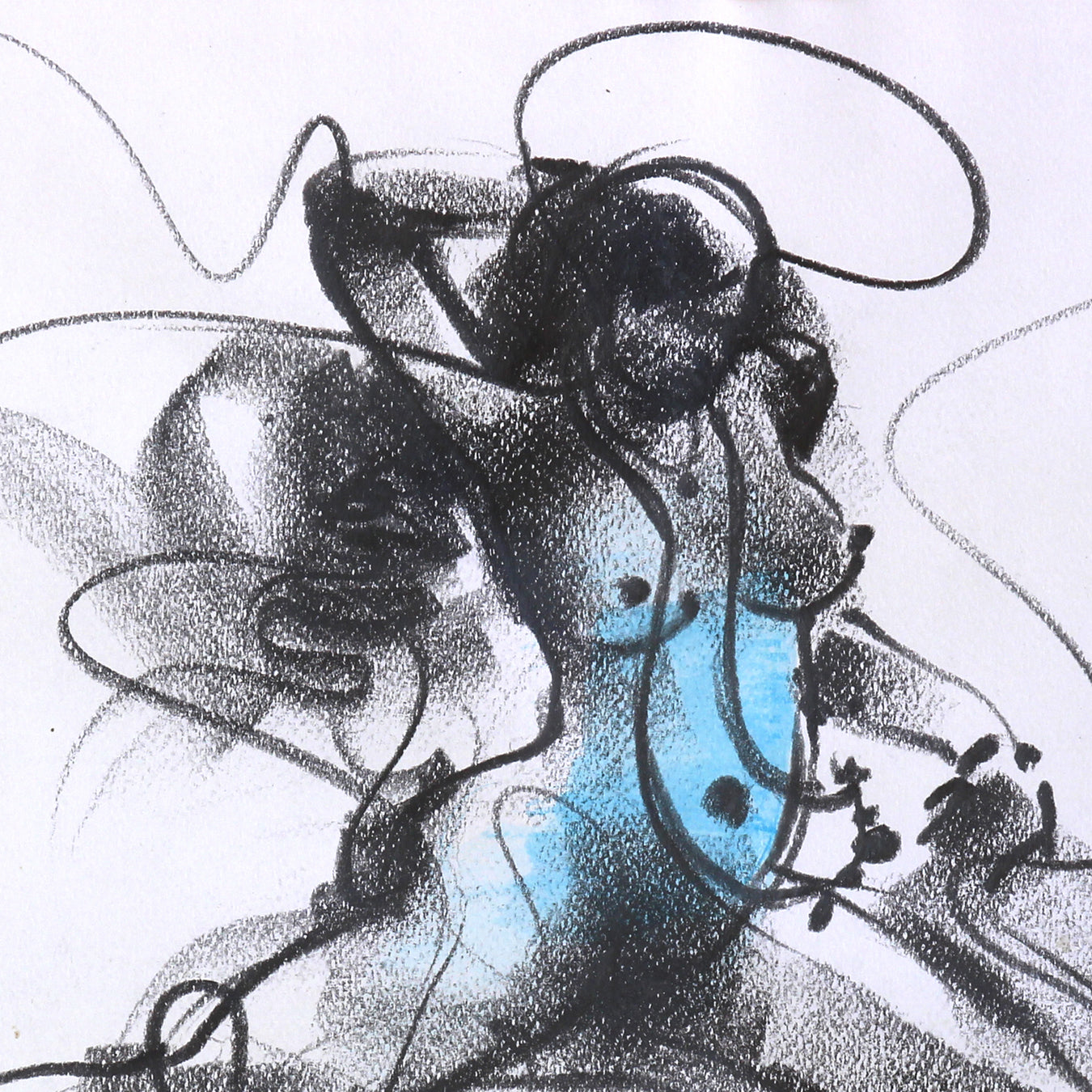 Nude Drawing-084 - SUJITH KUMAR GS MANDYA Art Studio Gallery (SKGSM Art Studio Gallery)
