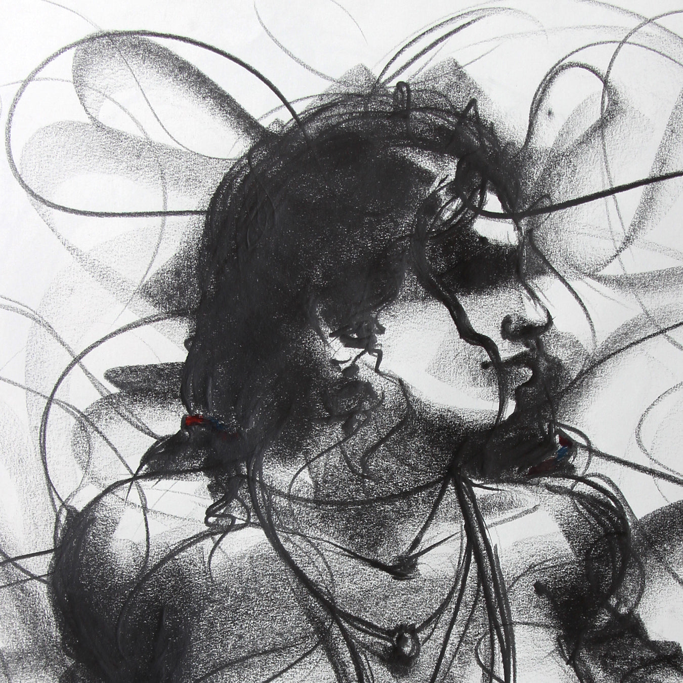 Nude Drawing-088 - SUJITH KUMAR GS MANDYA Art Studio Gallery (SKGSM Art Studio Gallery)