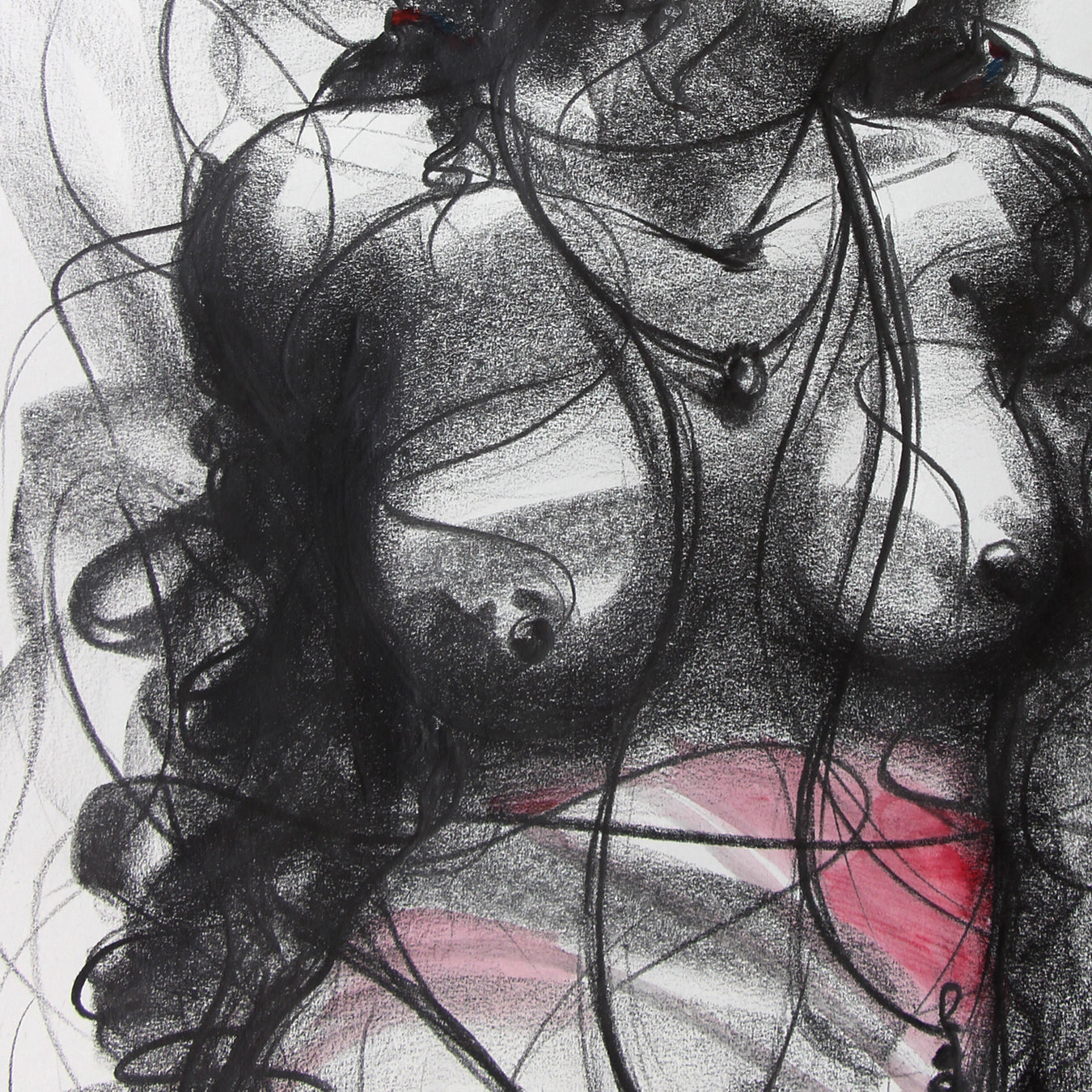 Nude Drawing-088 - SUJITH KUMAR GS MANDYA Art Studio Gallery (SKGSM Art Studio Gallery)