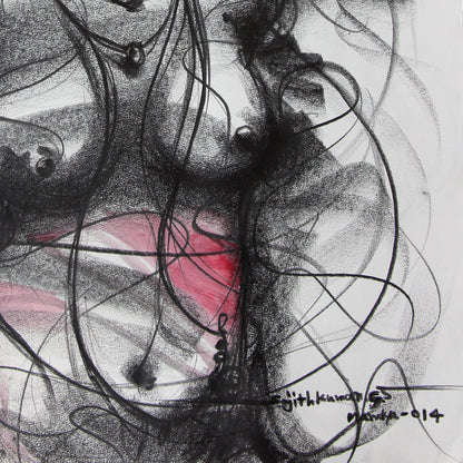 Nude Drawing-088 - SUJITH KUMAR GS MANDYA Art Studio Gallery (SKGSM Art Studio Gallery)