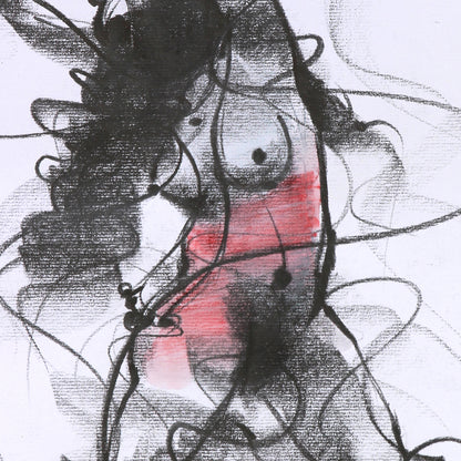 Nude Drawing-099 - SUJITH KUMAR GS MANDYA Art Studio Gallery (SKGSM Art Studio Gallery)