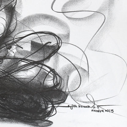 Nude Drawing-121 - SUJITH KUMAR GS MANDYA Art Studio Gallery (SKGSM Art Studio Gallery)
