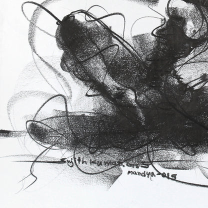Nude Drawing-124 - SUJITH KUMAR GS MANDYA Art Studio Gallery (SKGSM Art Studio Gallery)
