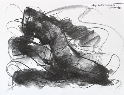 Nude Drawing-128 - SUJITH KUMAR GS MANDYA Art Studio Gallery (SKGSM Art Studio Gallery)