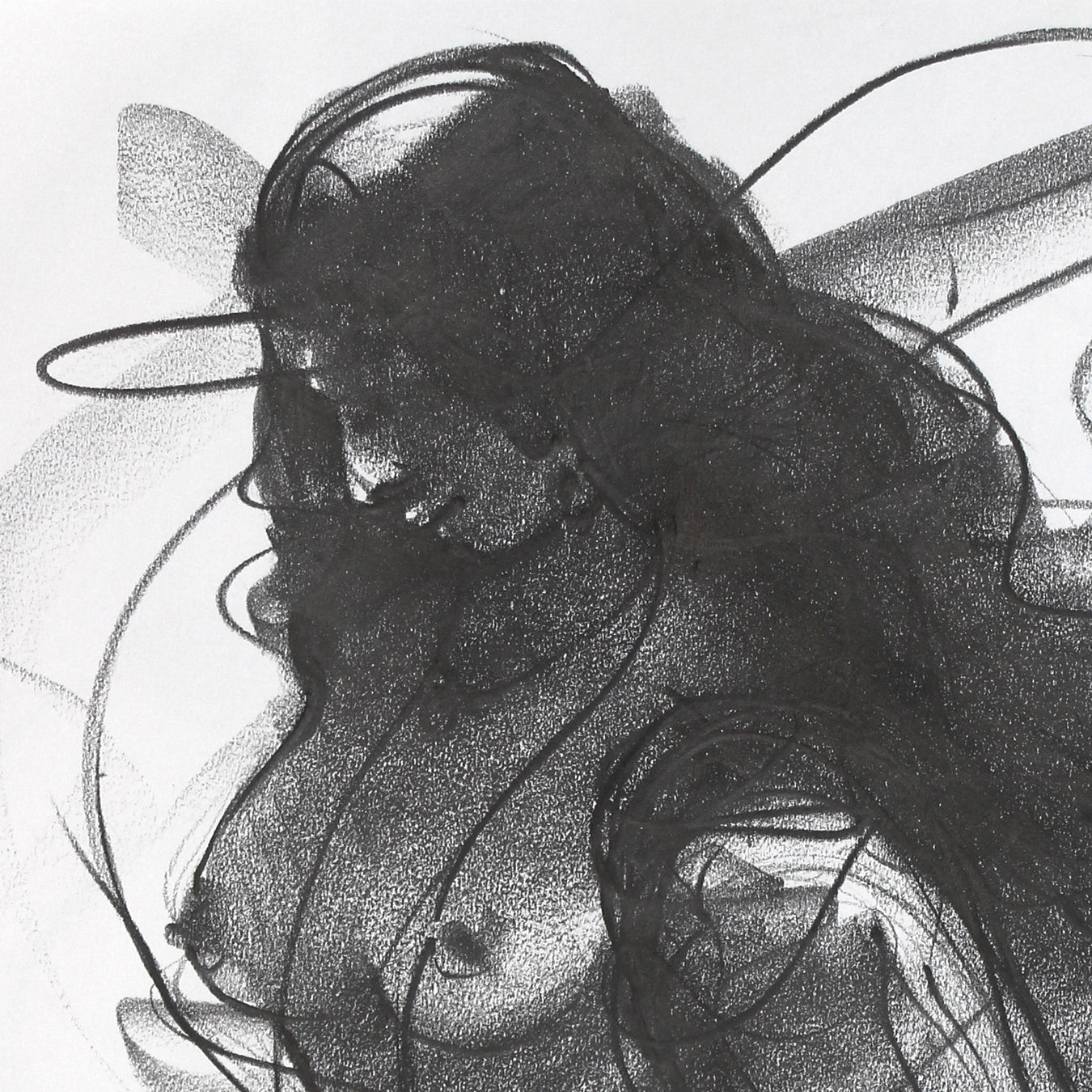 Detail1_Nude Drawing-129 - SUJITH KUMAR GS MANDYA Art Studio Gallery (SKGSM Art Studio Gallery)