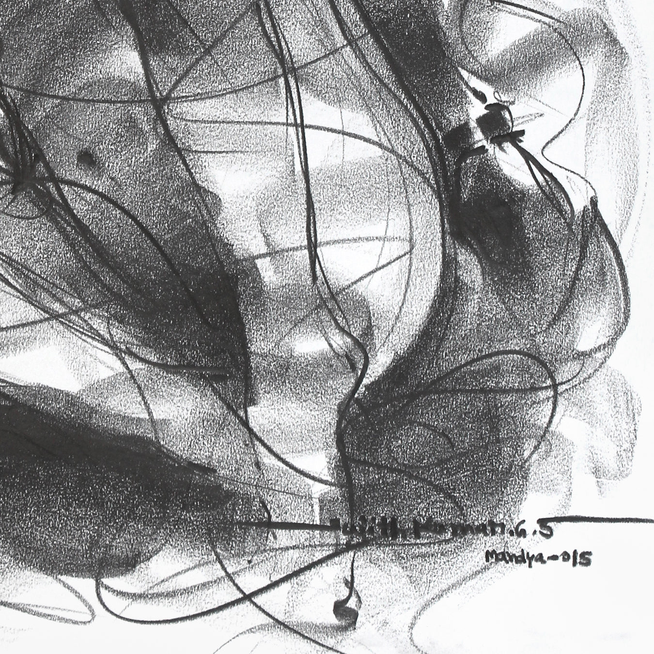 Detail3_Nude Drawing-129 - SUJITH KUMAR GS MANDYA Art Studio Gallery (SKGSM Art Studio Gallery)