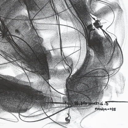 Detail3_Nude Drawing-129 - SUJITH KUMAR GS MANDYA Art Studio Gallery (SKGSM Art Studio Gallery)