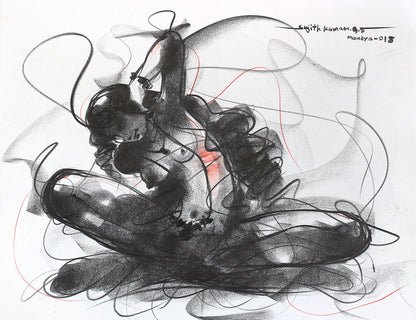 Nude Drawing-138 - SUJITH KUMAR GS MANDYA Art Studio Gallery (SKGSM Art Studio Gallery)