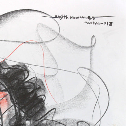 Nude Drawing-138 - SUJITH KUMAR GS MANDYA Art Studio Gallery (SKGSM Art Studio Gallery)