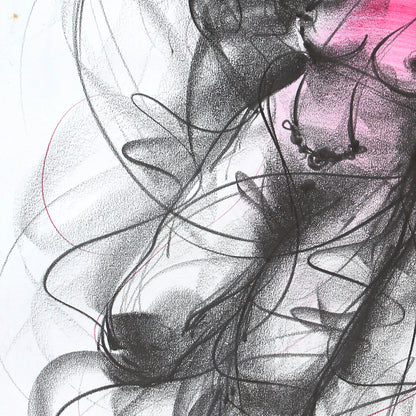 Nude Drawing-142 - SUJITH KUMAR GS MANDYA Art Studio Gallery (SKGSM Art Studio Gallery)