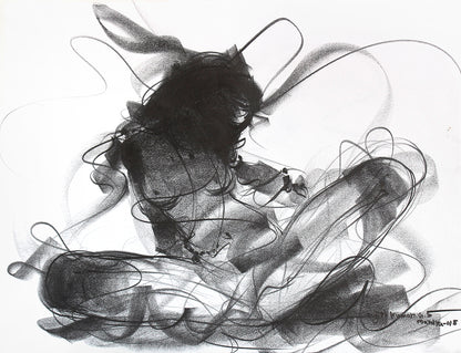 Nude Drawing-148 - SUJITH KUMAR GS MANDYA Art Studio Gallery (SKGSM Art Studio Gallery)