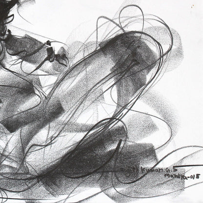 Nude Drawing-148 - SUJITH KUMAR GS MANDYA Art Studio Gallery (SKGSM Art Studio Gallery)