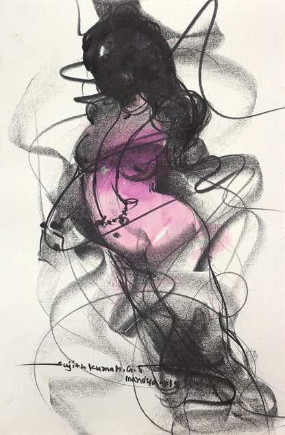 Nude Drawing-168 - SUJITH KUMAR GS MANDYA Art Studio Gallery (SKGSM Art Studio Gallery)