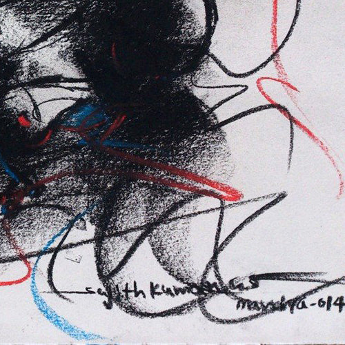 Nude Drawing-045 - SUJITH KUMAR GS MANDYA Art Studio Gallery (SKGSM Art Studio Gallery)