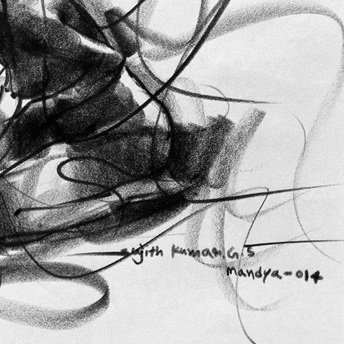 Nude Drawing-057 - SUJITH KUMAR GS MANDYA Art Studio Gallery (SKGSM Art Studio Gallery)