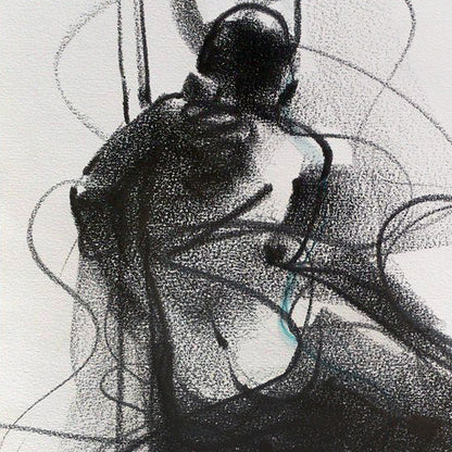Nude Drawing-080 - SUJITH KUMAR GS MANDYA Art Studio Gallery (SKGSM Art Studio Gallery)