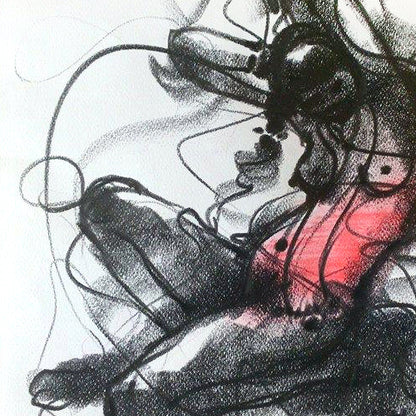 Nude Drawing-083 - SUJITH KUMAR GS MANDYA Art Studio Gallery (SKGSM Art Studio Gallery)