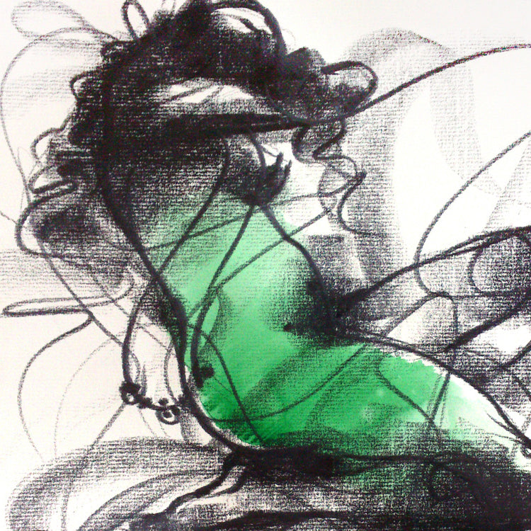 Nude Drawing-093 - SUJITH KUMAR GS MANDYA Art Studio Gallery (SKGSM Art Studio Gallery)