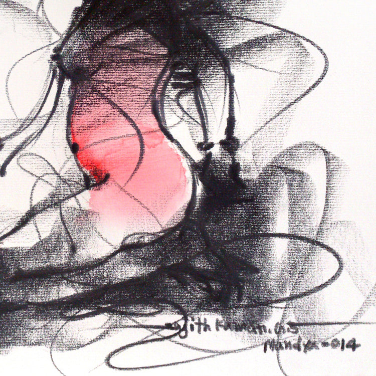 Nude Drawing-094 - SUJITH KUMAR GS MANDYA Art Studio Gallery (SKGSM Art Studio Gallery)