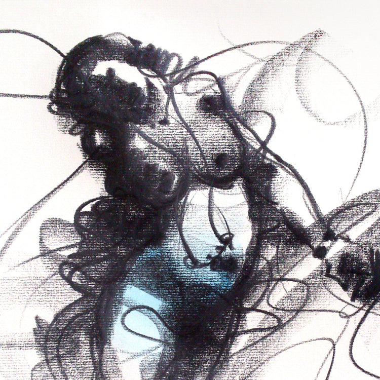 Nude Drawing-095 - SUJITH KUMAR GS MANDYA Art Studio Gallery (SKGSM Art Studio Gallery)