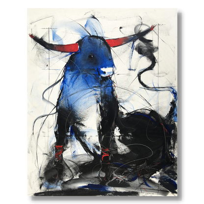 Bull Painting-300