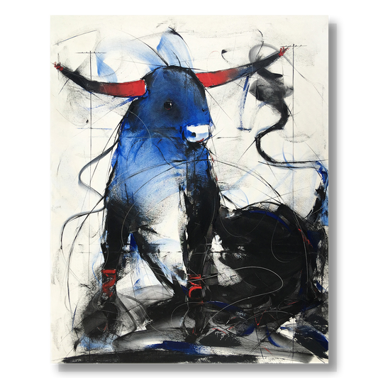 Bull Painting-300
